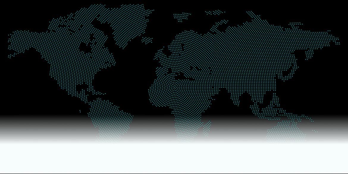 World map of partner clinics